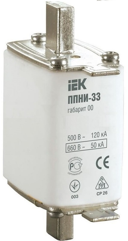 Вставка плавкая предохранителя IEK ППНИ-33 габарит 00 10А фото Вставка плавкая предохранителя IEK ППНИ-33 габарит 00 10А картинка